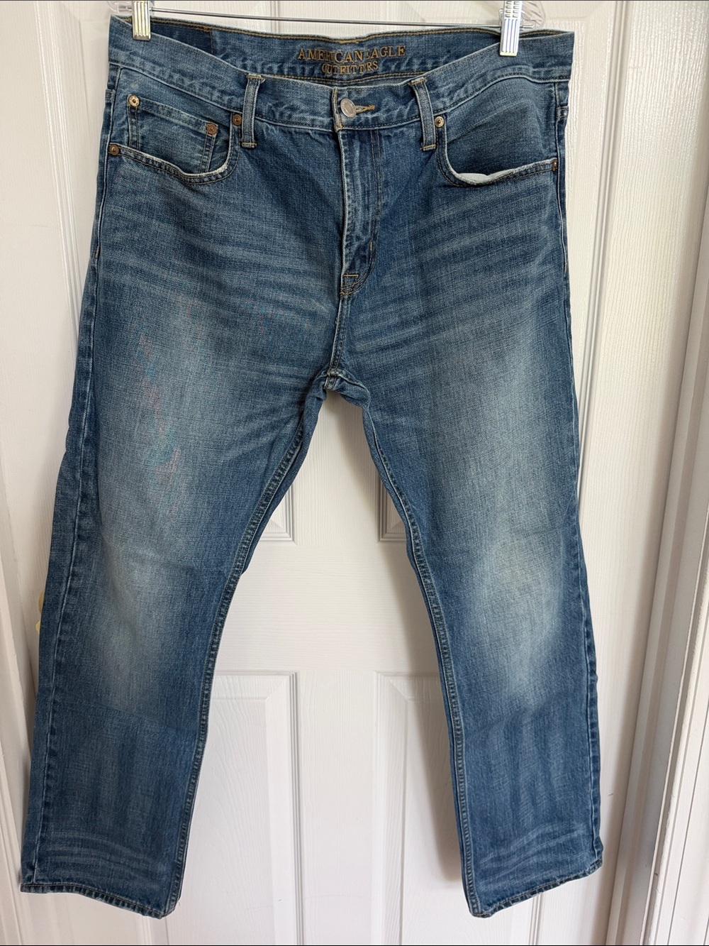 American Eagle Outfitters Men’s Blue Slim Straight Jeans